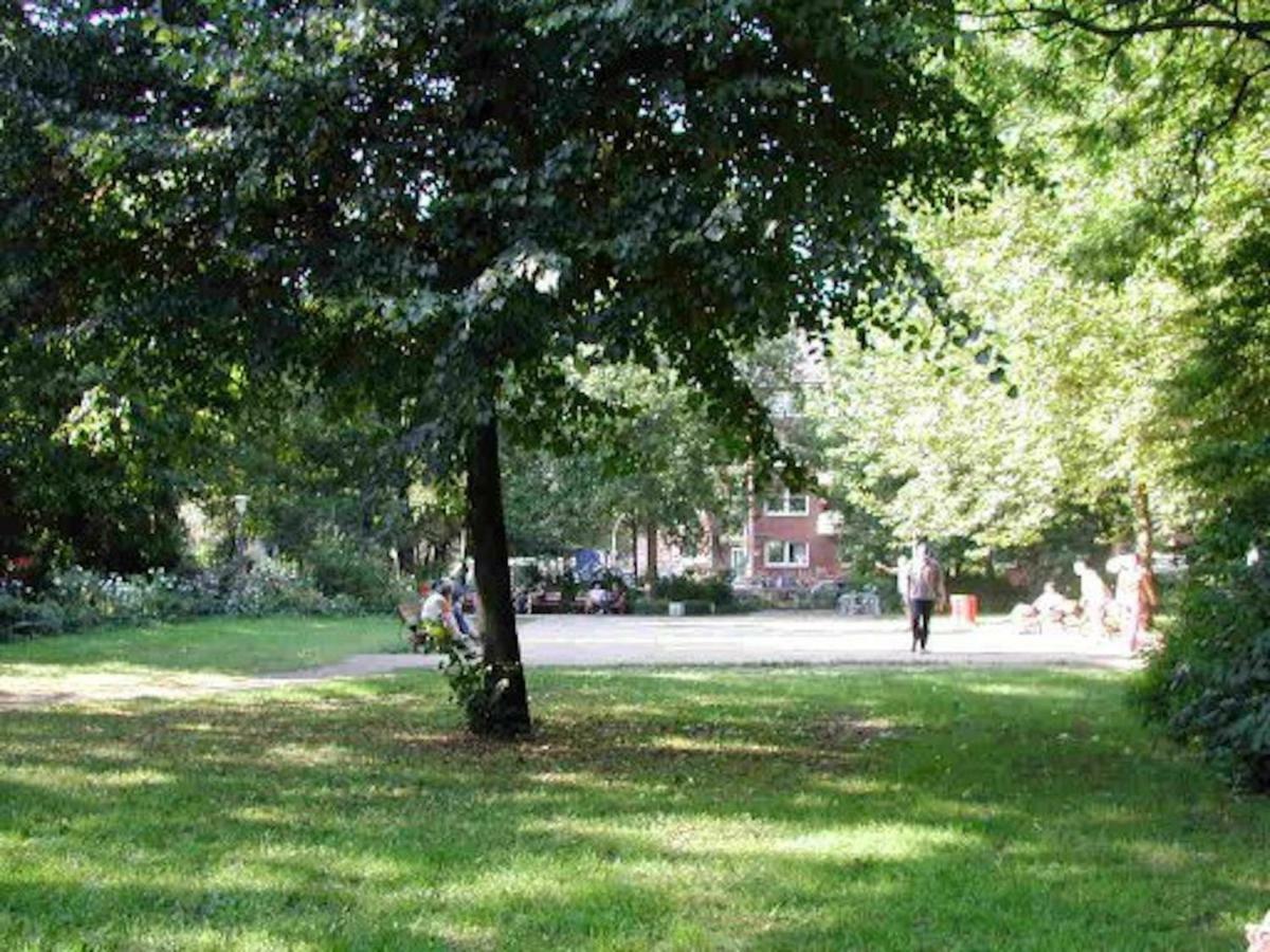 Fewo Parkblick Hh Schanze Hamburg Exterior foto